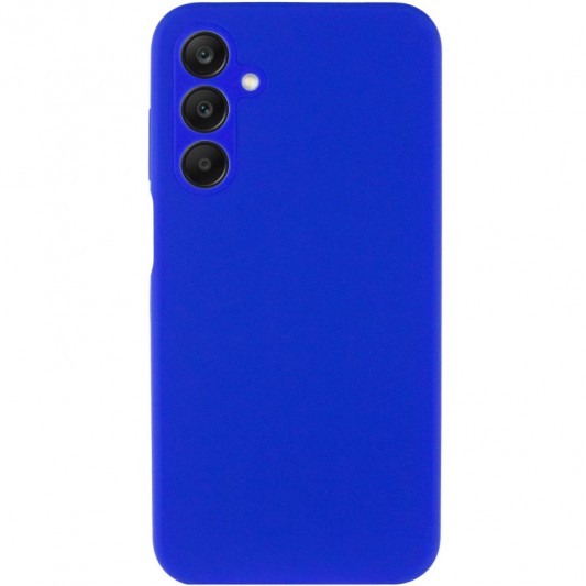 Чохол Silicone Cover Lakshmi Full Camera (AA) для Samsung Galaxy A24 4G Синій / Iris - зображення 1 