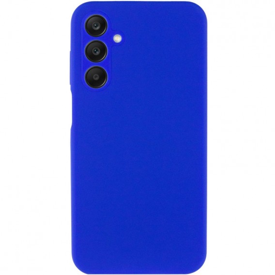 Чехол Silicone Cover Lakshmi Full Camera (AA) для Samsung Galaxy A24 4G Синий / Iris