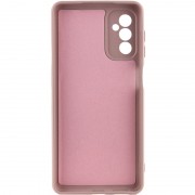 Чехол TPU GETMAN Liquid Silk Full Camera для Samsung Galaxy A24 4G Розовый / Pink Sand