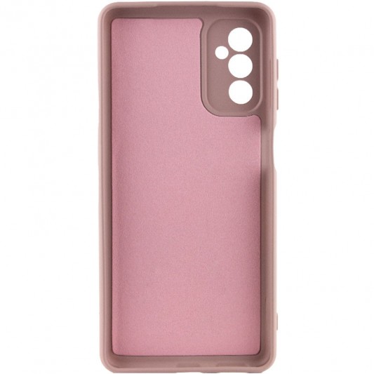Чехол TPU GETMAN Liquid Silk Full Camera для Samsung Galaxy A24 4G Розовый / Pink Sand - изображение 1