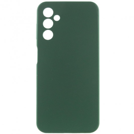 Чехол Silicone Cover Lakshmi Full Camera (AAA) для Samsung Galaxy A24 4G Зеленый / Cyprus Green