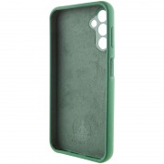 Чехол Silicone Cover Lakshmi Full Camera (AAA) для Samsung Galaxy A24 4G Зеленый / Cyprus Green