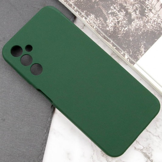 Чехол Silicone Cover Lakshmi Full Camera (AAA) для Samsung Galaxy A24 4G Зеленый / Cyprus Green - изображение 4