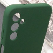 Чехол Silicone Cover Lakshmi Full Camera (AAA) для Samsung Galaxy A24 4G Зеленый / Cyprus Green