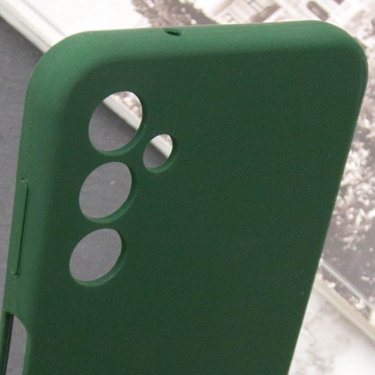 Чехол Silicone Cover Lakshmi Full Camera (AAA) для Samsung Galaxy A24 4G Зеленый / Cyprus Green - изображение 5