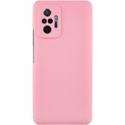 Чехол Silicone Cover Lakshmi Full Camera (AAA) для Xiaomi Redmi Note 10 Pro / 10 Pro Max Розовый / Light pink