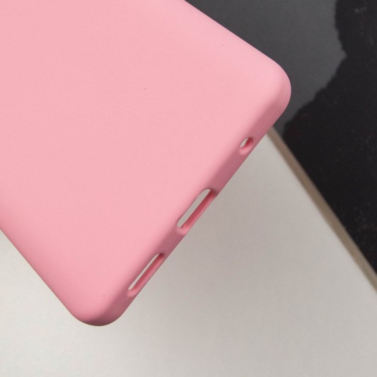 Чехол Silicone Cover Lakshmi Full Camera (AAA) для Xiaomi Redmi Note 10 Pro / 10 Pro Max Розовый / Light pink - изображение 6