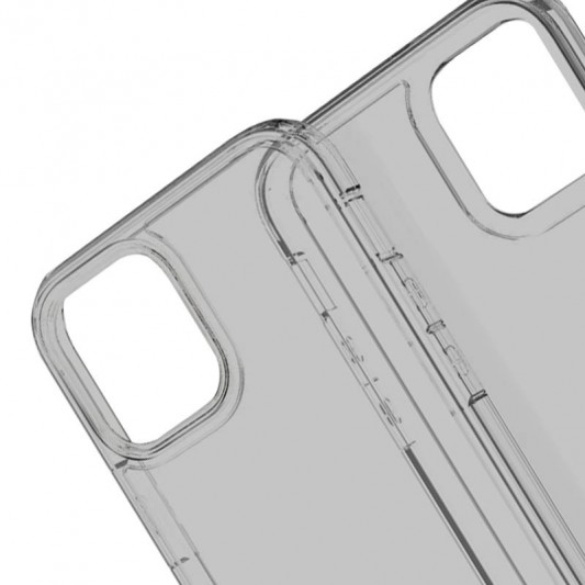 TPU чохол Epic Transparent 2,00 mm для Apple iPhone 14 Pro (6.1") Сірий (прозорий) - зображення 1 