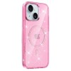 Чохол TPU Eclipse Sparkle (MagFit) для Apple iPhone 14 / 13 (6.1") Pink