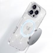 Чехол TPU Eclipse Sparkle (MagFit) для Apple iPhone 16 Pro (6.3") Clear