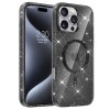Чехол TPU Eclipse Sparkle (MagFit) для Apple iPhone 16 Pro (6.3") Black