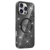 Чехол TPU Eclipse Sparkle (MagFit) для Apple iPhone 16 Pro (6.3") Black