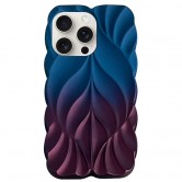 TPU чехол Leaf для Apple iPhone 15 Pro (6.1 дюйма) Navy Blue / Plum TPU чехол Leaf для Apple iPhone 15 Pro (6.1 дюйма) Navy Blue / Plum