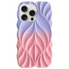 TPU чохол Leaf для Apple iPhone 15 Pro Max (6.7") Lilac / Pink
