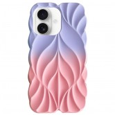 TPU чехол Leaf для Apple iPhone 16 (6.1 дюйма) Lilac / Pink