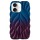 TPU чехол Leaf для Apple iPhone 16 (6.1") Navy Blue / Plum