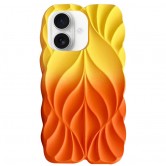 TPU чехол Leaf для Apple iPhone 16 (6.1 дюйма) Yellow / Orange