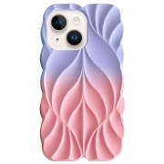 TPU чехол Leaf для Apple iPhone 14/13 (6.1") Lilac / Pink