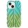 TPU чехол Leaf для Apple iPhone 14/13 (6.1") Marine Green / Mint