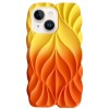 TPU чохол Leaf для Apple iPhone 15 (6.1") Yellow / Orange