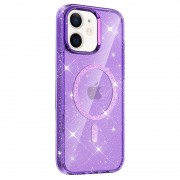 Чехол TPU Eclipse Sparkle (MagFit) для Apple iPhone 11 (6.1") Purple