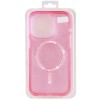 Чохол TPU Eclipse Sparkle (MagFit) для Apple iPhone 12 Pro / 12 (6.1") Pink