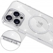 Чехол TPU Eclipse Sparkle (MagFit) для Apple iPhone 14 Pro Max (6.7") Clear