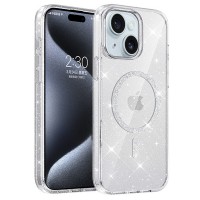 Чехол TPU Eclipse Sparkle (MagFit) для Apple iPhone 15 (6.1