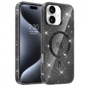 Чехол TPU Eclipse Sparkle (MagFit) для Apple iPhone 16 (6.1