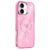 Чохол TPU Eclipse Sparkle (MagFit) для Apple iPhone 16 (6.1") Pink