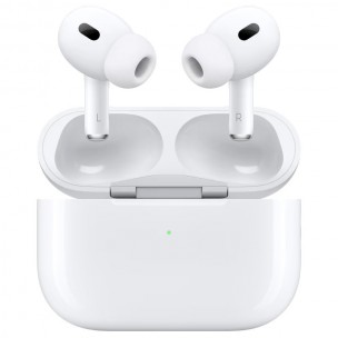 Беспроводные TWS наушники Airpods Pro 2 ANC USB-C Wireless Charging Case для Apple (A) White