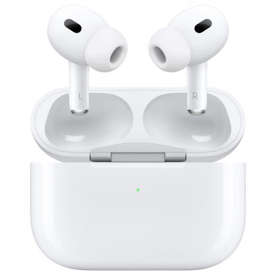 Бездротові TWS навушники Airpods Pro 2 ANC USB-C Wireless Charging Case for Apple (A) White
