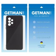 Чехол TPU GETMAN Liquid Silk Full Camera для Samsung Galaxy A13 4G Черный/Black