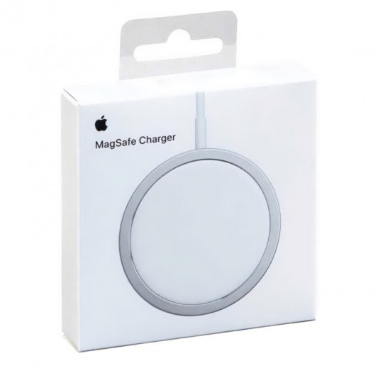 Беспроводное зарядное устройство MagSafe Charger для Apple 25W (AAA) (box) White - изображение 2