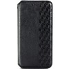 Шкіряний чохол-книжка GETMAN Cubic (PU) для Xiaomi Redmi 10 Чорний