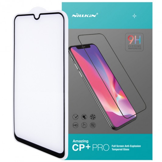 Защитное стекло Nillkin (CP+PRO) для Samsung A20/A30/A30s/A50/A50s/M30/M30s/M31/M21/M21s Черный