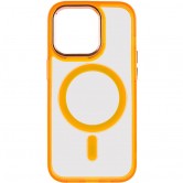 Чехол TPU Iris with MagSafe для Apple iPhone 14 Pro (6.1 дюйма) Оранжевый