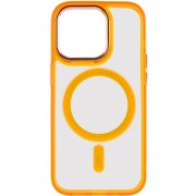 Чехол TPU Iris with MagSafe для Apple iPhone 14 Pro (6.1") Оранжевый