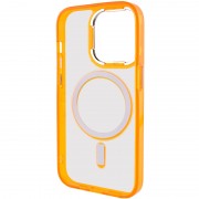 Чехол TPU Iris with MagSafe для Apple iPhone 14 Pro (6.1") Оранжевый