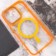 Чехол TPU Iris with MagSafe для Apple iPhone 14 Pro (6.1") Оранжевый