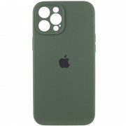 Чохол Silicone Case Full Camera Protective (AA) для Apple iPhone 12 Pro (6.1") Зелений / Cyprus Green