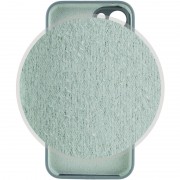 Чехол Silicone Case Full Camera Protective (AA) для Apple iPhone 13 (6.1") Зеленый / Pine green