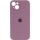 Чехол Silicone Case Full Camera Protective (AA) для Apple iPhone 13 (6.1") Лиловый / Lilac Pride