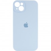 Чехол Silicone Case Full Camera Protective (AA) Apple iPhone 13 (6.1") Голубой / Sweet Blue