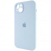 Чехол Silicone Case Full Camera Protective (AA) Apple iPhone 13 (6.1") Голубой / Sweet Blue