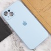 Чохол Silicone Case Full Camera Protective (AA) для Apple iPhone 13 (6.1") Блакитний / Sweet Blue