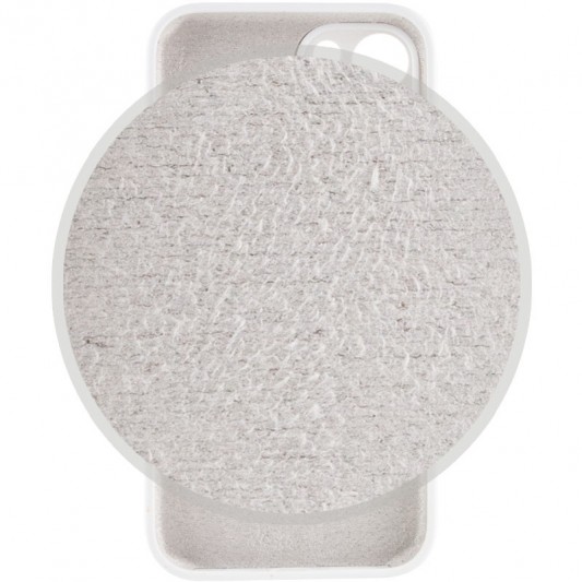 Чохол Silicone Case Full Camera Protective (AA) для Apple iPhone 14 (6.1") Білий / White - зображення 2 