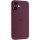 Чохол Silicone Case Full Camera Protective (AA) для Apple iPhone 16 (6.1") Бордовий / Plum