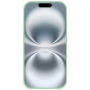 Чохол Silicone Case Full Protective (AA) для Apple iPhone 16e (6.1") Зелений / Pistachio