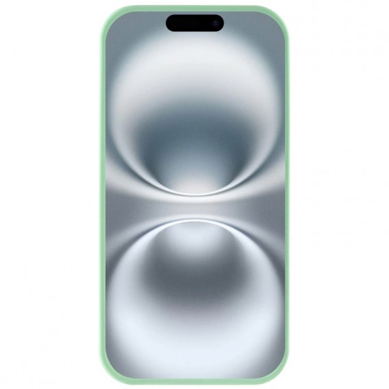 Чохол Silicone Case Full Protective (AA) для Apple iPhone 16e (6.1") Зелений / Pistachio
